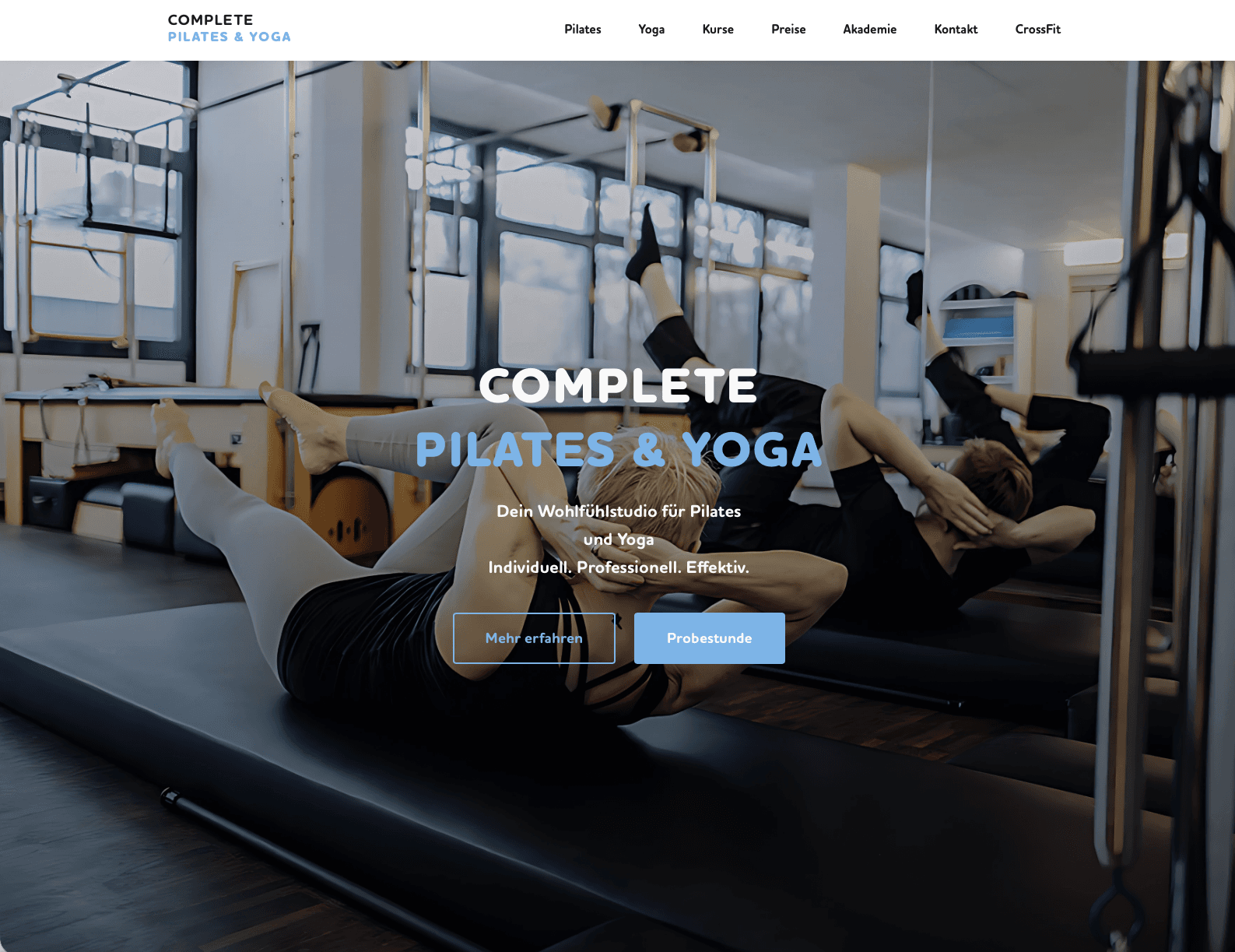Complete Pilates & Yoga